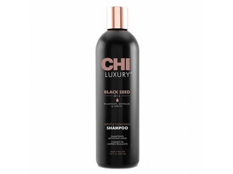 CHI LUXURY Black Seed Oil Gentle Cleansing Plaukų Šampūnas, 355 ml